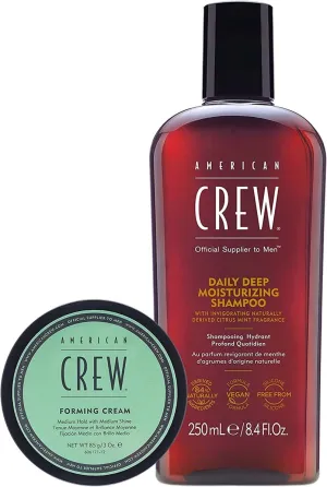 American Crew Regimen Forming Shampoo & Styling Cream Set