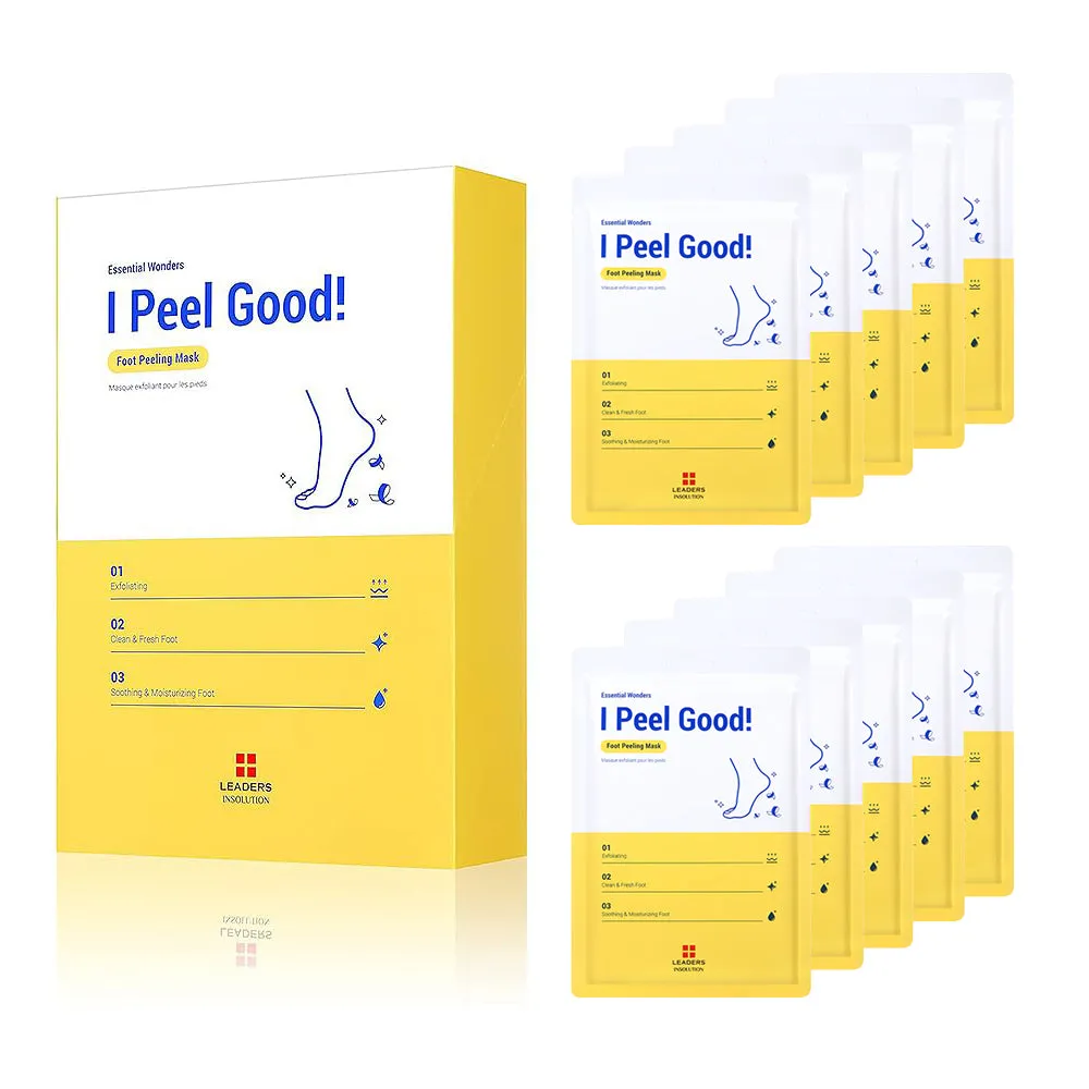 [Clearance Sale] Essential Wonders I Peel Good! Foot Peeling Mask - Expiration: JUN 6, 2025