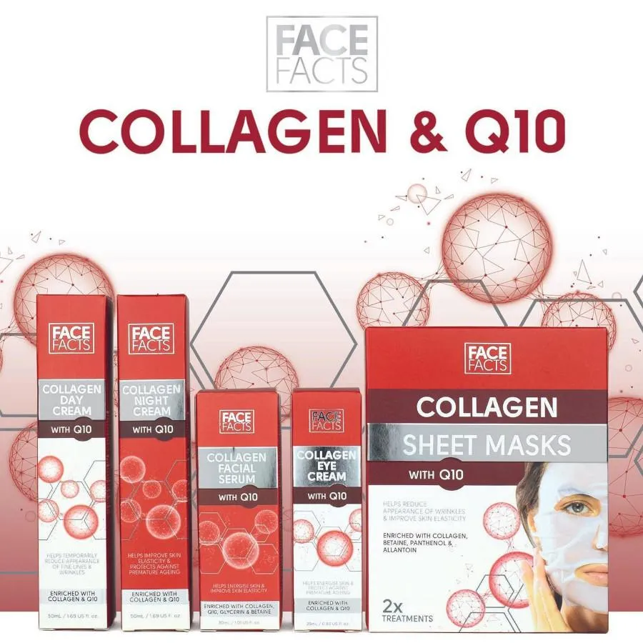 Face Facts Collagen & Q10 Face Serum 30ml