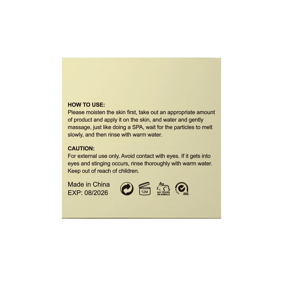 Turmeric Clay Face Mask Exfoliating, Deep Cleansing, Brighten and Purifying Mask 120g Ideal For all Skin Types